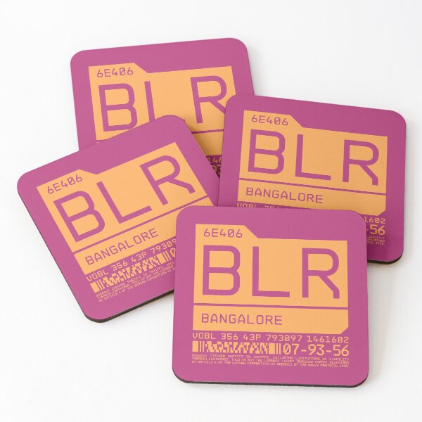 Item preview, Luggage Tag C - BLR Bangalore India designed and sold by VoodooCircus.