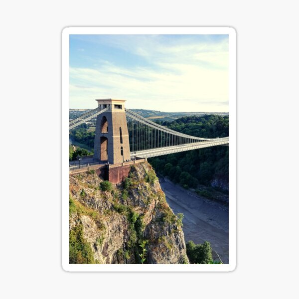 Item preview, The Clifton Suspension Bridge - Jewel of Bristol designed and sold by wagmidesigns.