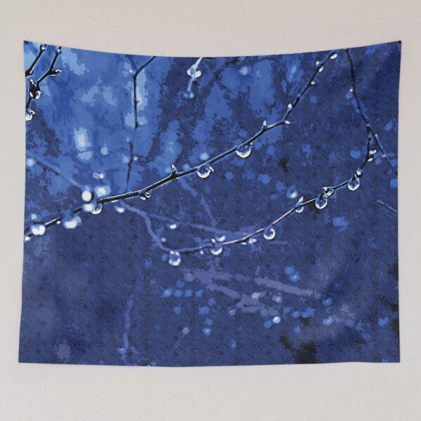 Item preview, Raindrops, Abstraction color art designed and sold by artdragongift 15.