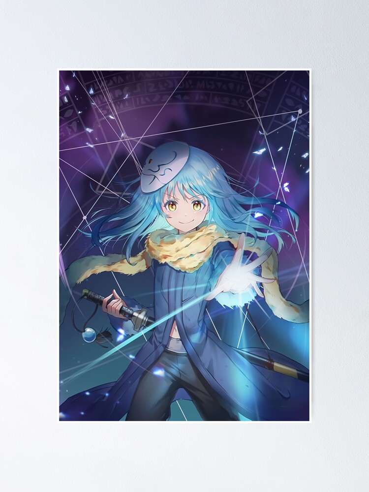 Rimuru Tempest That Time I Got Reincarnated As A Slime Fine Art Anime Poster For Sale By 6121