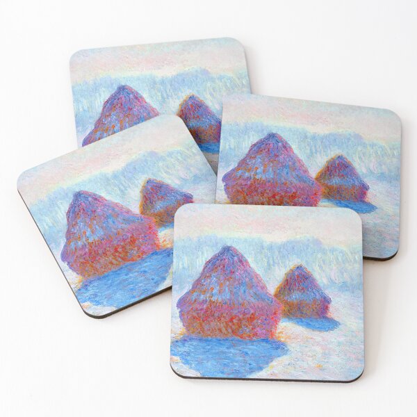 Item preview, Haystacks (Effect of Snow and Sun) Painting  by Claude Monet  designed and sold by Tamas Das.