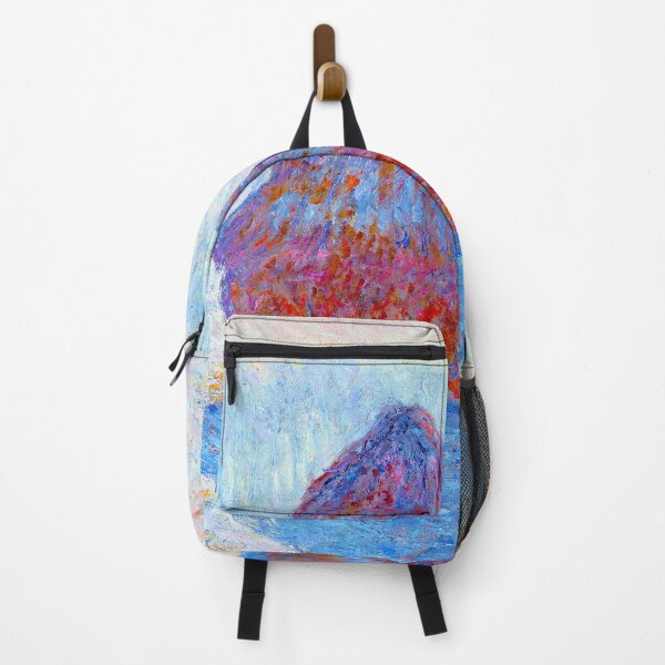 Item preview, Haystacks (Effect of Snow and Sun) Painting by Claude Monet designed and sold by Tamas Das.