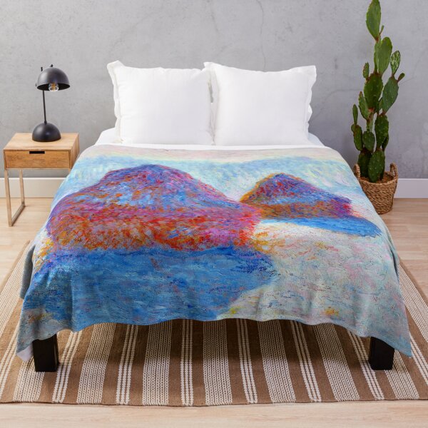Item preview, Haystacks (Effect of Snow and Sun) Painting  by Claude Monet  designed and sold by Tamas Das.