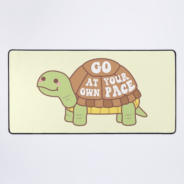 Item preview, Cute Tortoise Go At Your Own Pace designed and sold by rustydoodle.