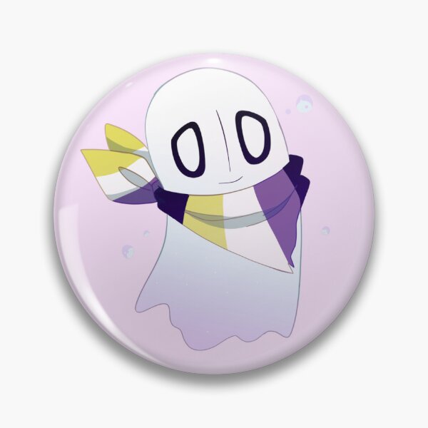 Item preview, Undertale Non-Binary Napstablook Pride designed and sold by ImSellerKlare.