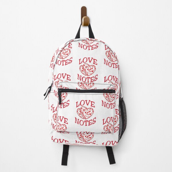 Item preview, 'Love Notes' (White) designed and sold by The Button Gal.
