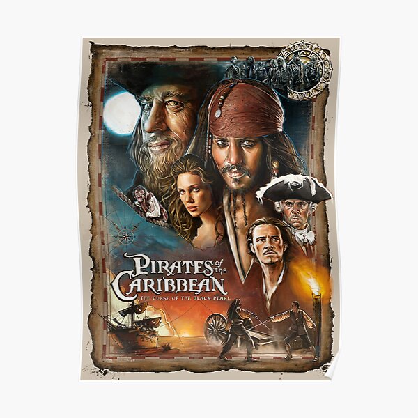 Pirates Of The Caribbean Poster