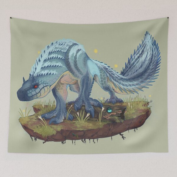 Item preview, Fanged Wyvern - Tobi-Kadachi designed and sold by Wagglezags.