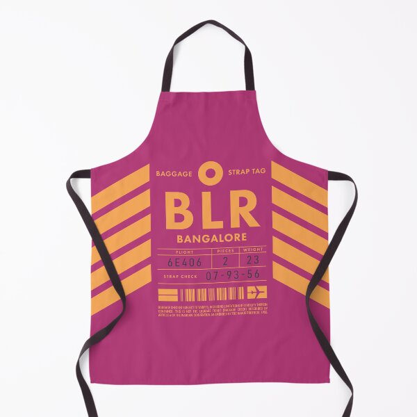 Item preview, Luggage Tag D - BLR Bangalore India designed and sold by VoodooCircus.