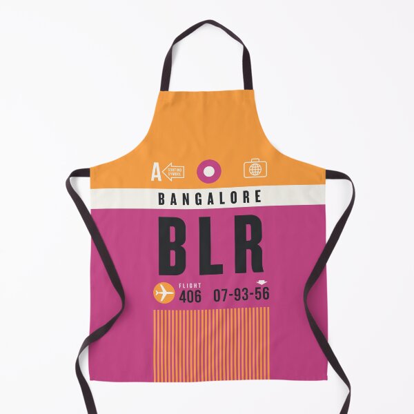 Item preview, Luggage Tag A - BLR Bangalore India designed and sold by VoodooCircus.