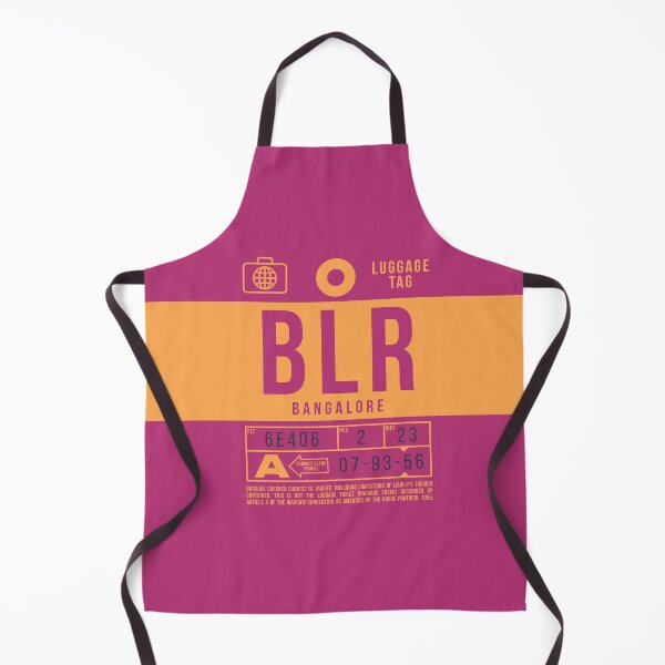 Item preview, Luggage Tag B - BLR Bangalore India designed and sold by VoodooCircus.