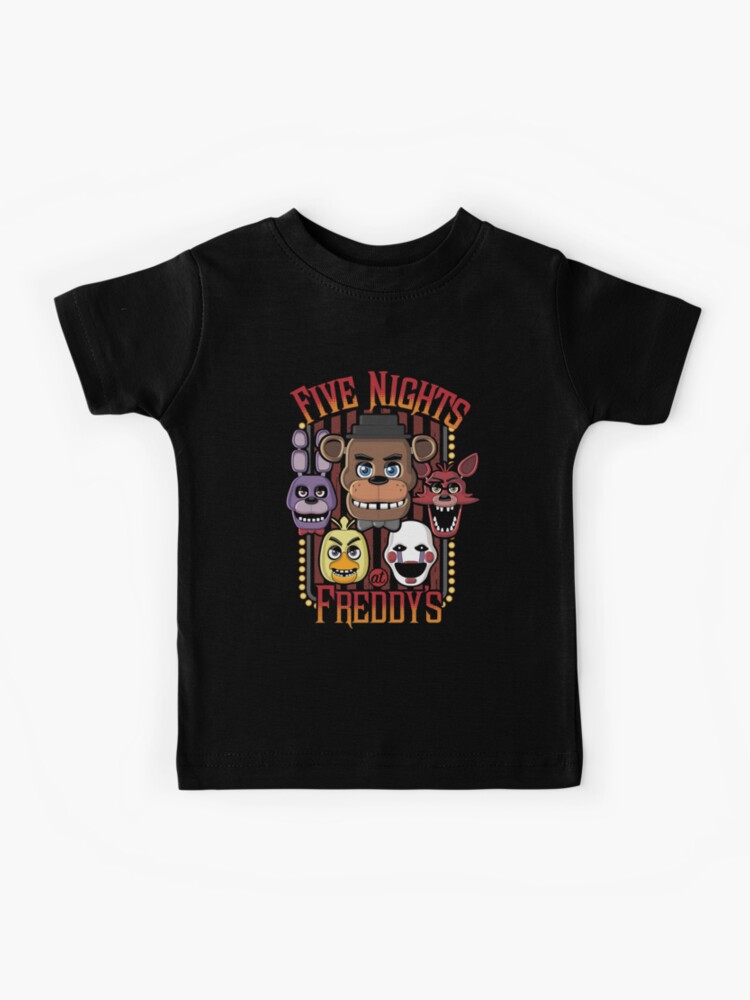 Five Nights at Freddy's Jumpscare Youth Boys T-shirt-Large 