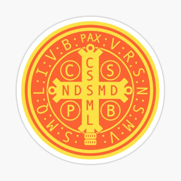 St Benedict Medal Stickers for Sale