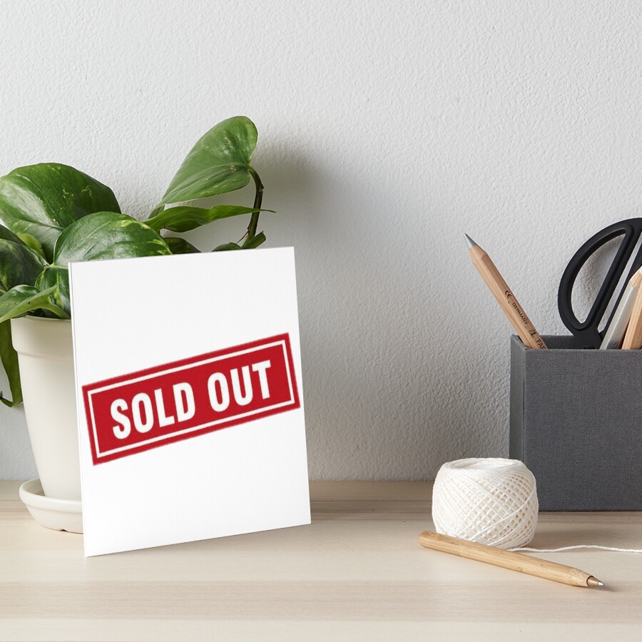 Item preview, Art Board Print designed and sold by 92objects.