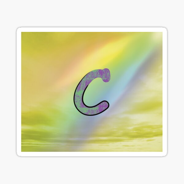 Letter - C Sticker