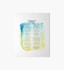 Phenomenal Woman - Maya Angelou Art Board