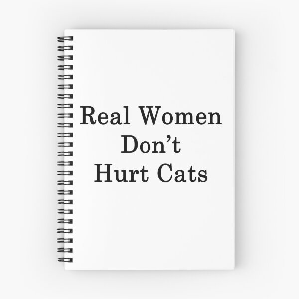 Item preview, Real Women Don't Hurt Cats  designed and sold by supernova23.