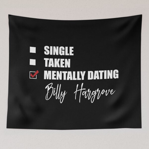 Item preview, Mentally Dating Billy Hargrove designed and sold by Bend-The-Trendd.