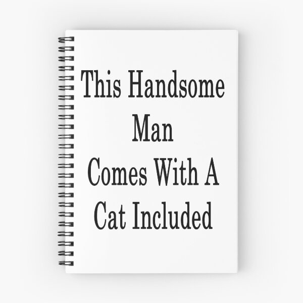 Item preview, This Handsome Man Comes With A Cat Included  designed and sold by supernova23.
