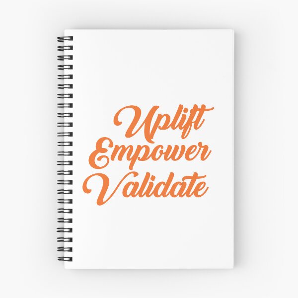 Item preview, Uplift, empower, validate designed and sold by AnisosPteron.