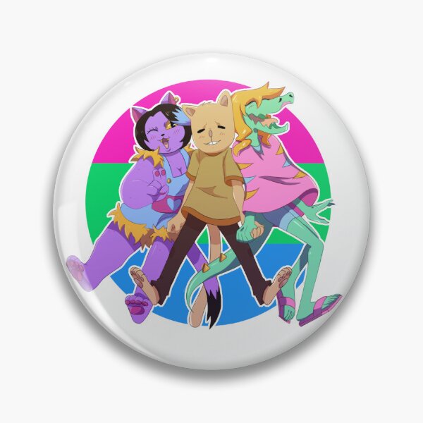 Item preview, Undertale Poly Burgerpants Catty Bratty Pride designed and sold by ImSellerKlare.