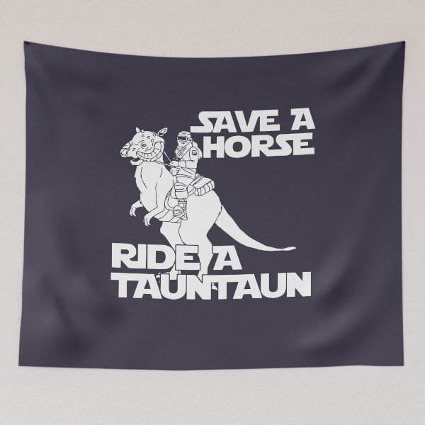 Item preview, Save A Horse Ride A Tauntaun Horse For Man Handmade Trending designed and sold by kuchelbcosjly.