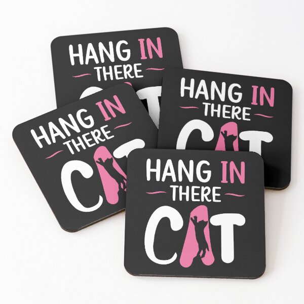 Item preview, Hang In There Cat Funny Cat Lover designed and sold by mvernondesigns.
