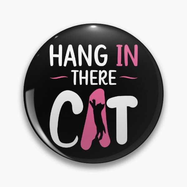 Item preview, Hang In There Cat Funny Cat Lover designed and sold by mvernondesigns.