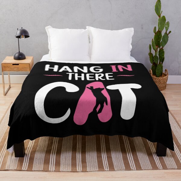 Item preview, Hang In There Cat Funny Cat Lover designed and sold by mvernondesigns.