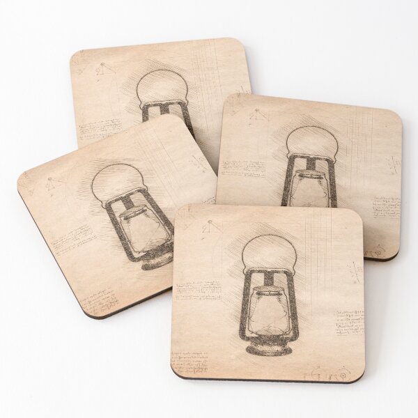 Item preview, Da Vinci Sketch Art Lantern - Vintage designed and sold by Rayyanz.