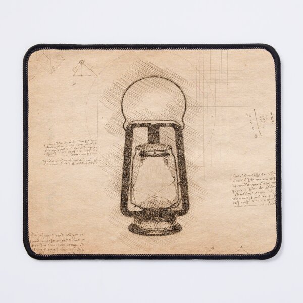 Item preview, Da Vinci Sketch Art Lantern - Vintage designed and sold by Rayyanz.