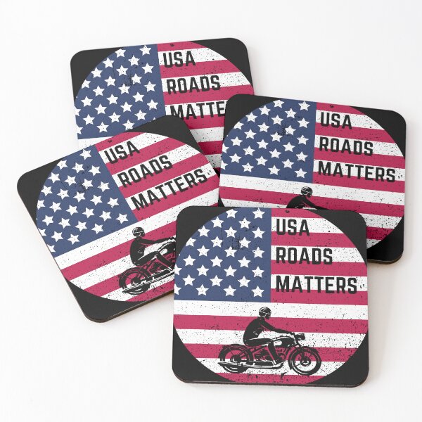 Item preview, USA Roads Matters - Best Flag Day Motorcycle Designe designed and sold by 4artmanage.