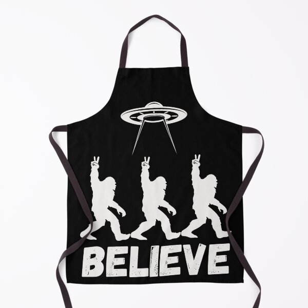 Item preview, Believe Bigfoot UFO Alien Funny designed and sold by JoshBulky.