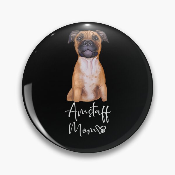 Item preview, AMSTAFF Mom Dog Mother Mother's Day Gift American Staffordshire Terrier designed and sold by theshirtinator.