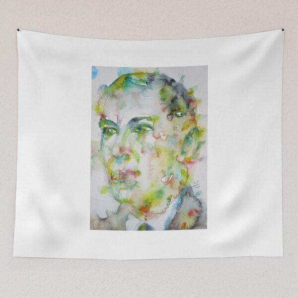 Item preview, H. P. LOVECRAFT - watercolor portrait.5 designed and sold by lautir.