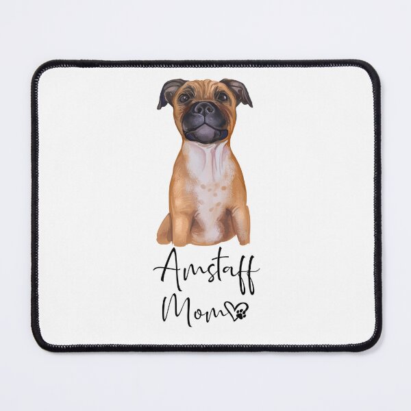 Item preview, AMSTAFF Mom Dog Mother Mother's Day Gift American Staffordshire Terrier designed and sold by theshirtinator.