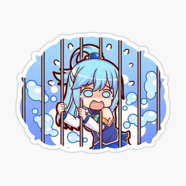 Chibi funny Kazuma , Konosuba ! Sticker by Anna Blonwell