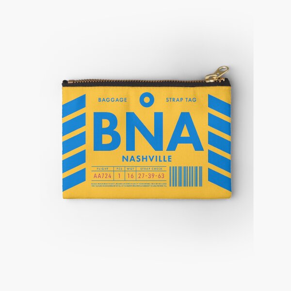Item preview, Luggage Tag D - BNA Nashville USA designed and sold by VoodooCircus.