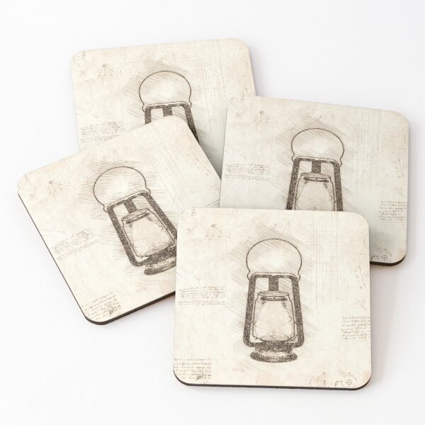 Item preview, Da Vinci Sketch Art Lantern - Paper designed and sold by Rayyanz.