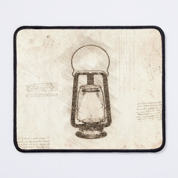 Item preview, Da Vinci Sketch Art Lantern - Paper designed and sold by Rayyanz.