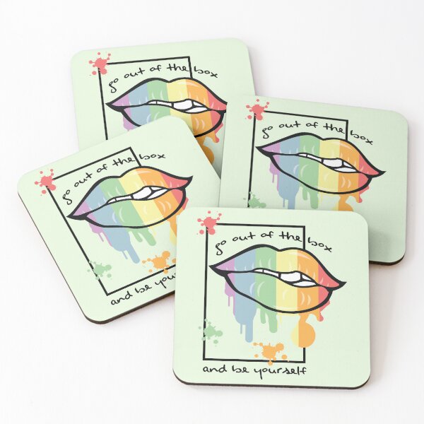 Item preview, Go Out of the Box and Be Yourself, Pride Design designed and sold by Koala Designs.