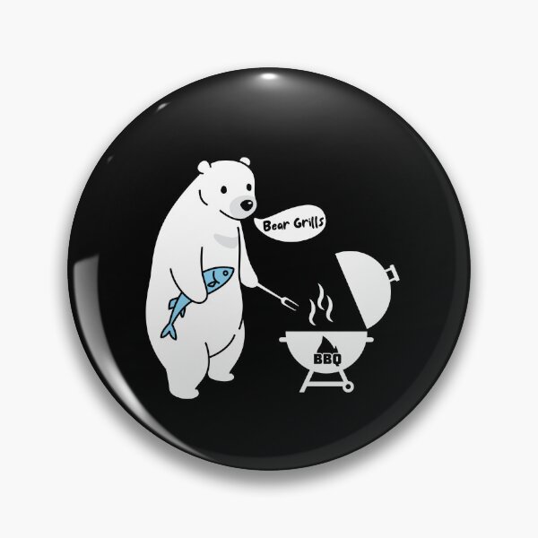 Item preview, Bear Grills BBQ Funny Party designed and sold by JoshBulky.