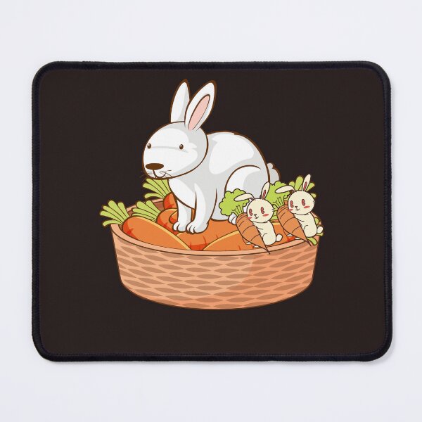 Item preview, Carrot-eating pups with Mom designed and sold by Sandra  EVELYN.