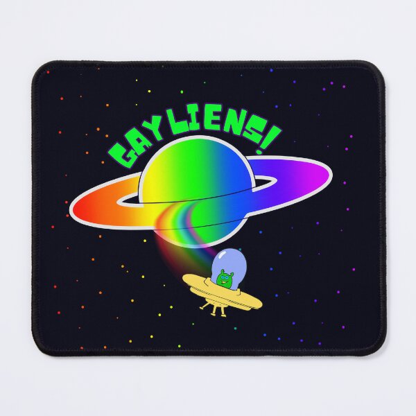Item preview, Gayliens Gay Aliens Planet Funny Pride designed and sold by Smagnaferous.