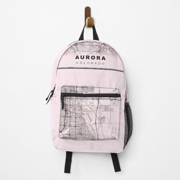 Item preview, Pastel Pink Minimalist Aurora Map designed and sold by Tamas Das.