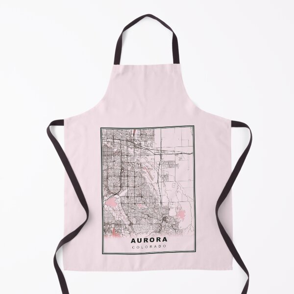 Item preview, Pastel Pink Minimalist Aurora Map designed and sold by Tamas Das.