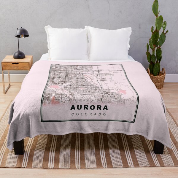 Item preview, Pastel Pink Minimalist Aurora Map designed and sold by Tamas Das.