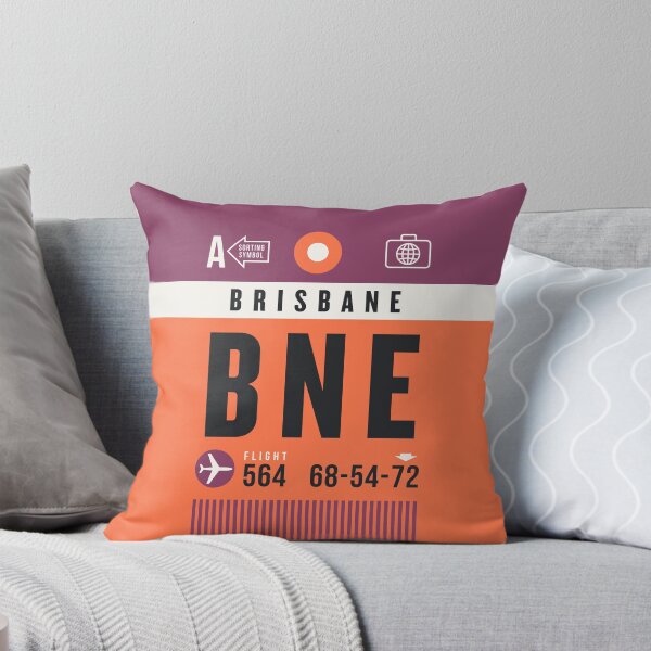Item preview, Luggage Tag A - BNE Brisbane Australia designed and sold by VoodooCircus.