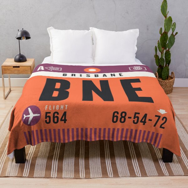 Item preview, Luggage Tag A - BNE Brisbane Australia designed and sold by VoodooCircus.