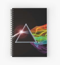Cuaderno de espiral Pink Floyd - El lado oscuro de la luna